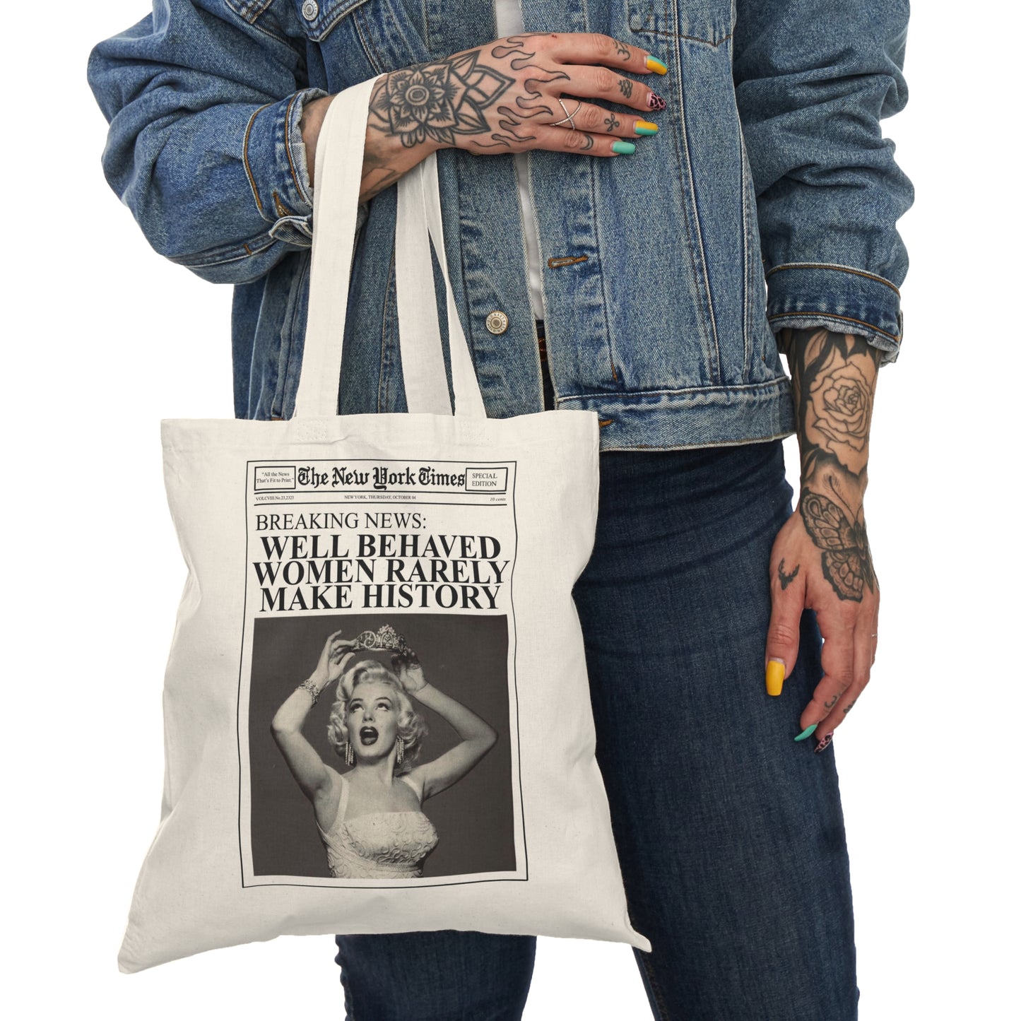 WELL BEHAVED WOMEN - TOTE BAG