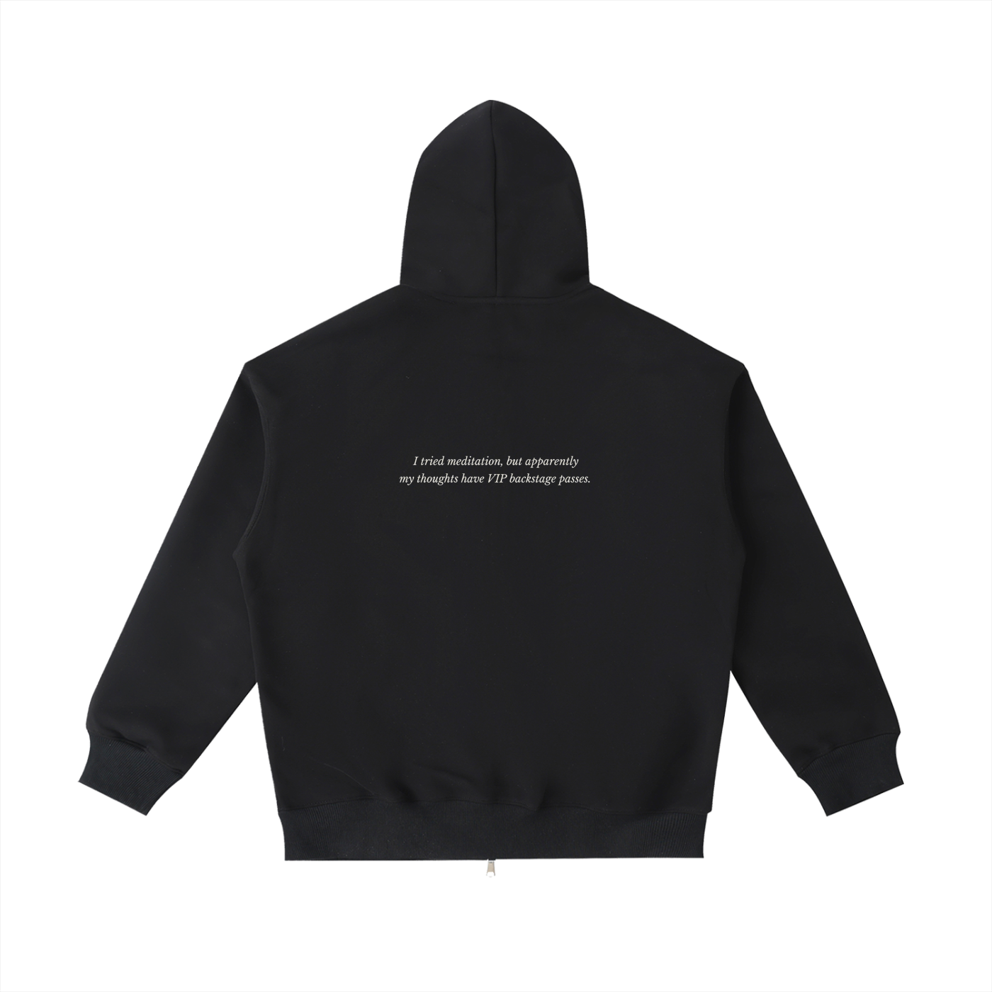 VIP Thoughts Zip up Pocket Hoodie