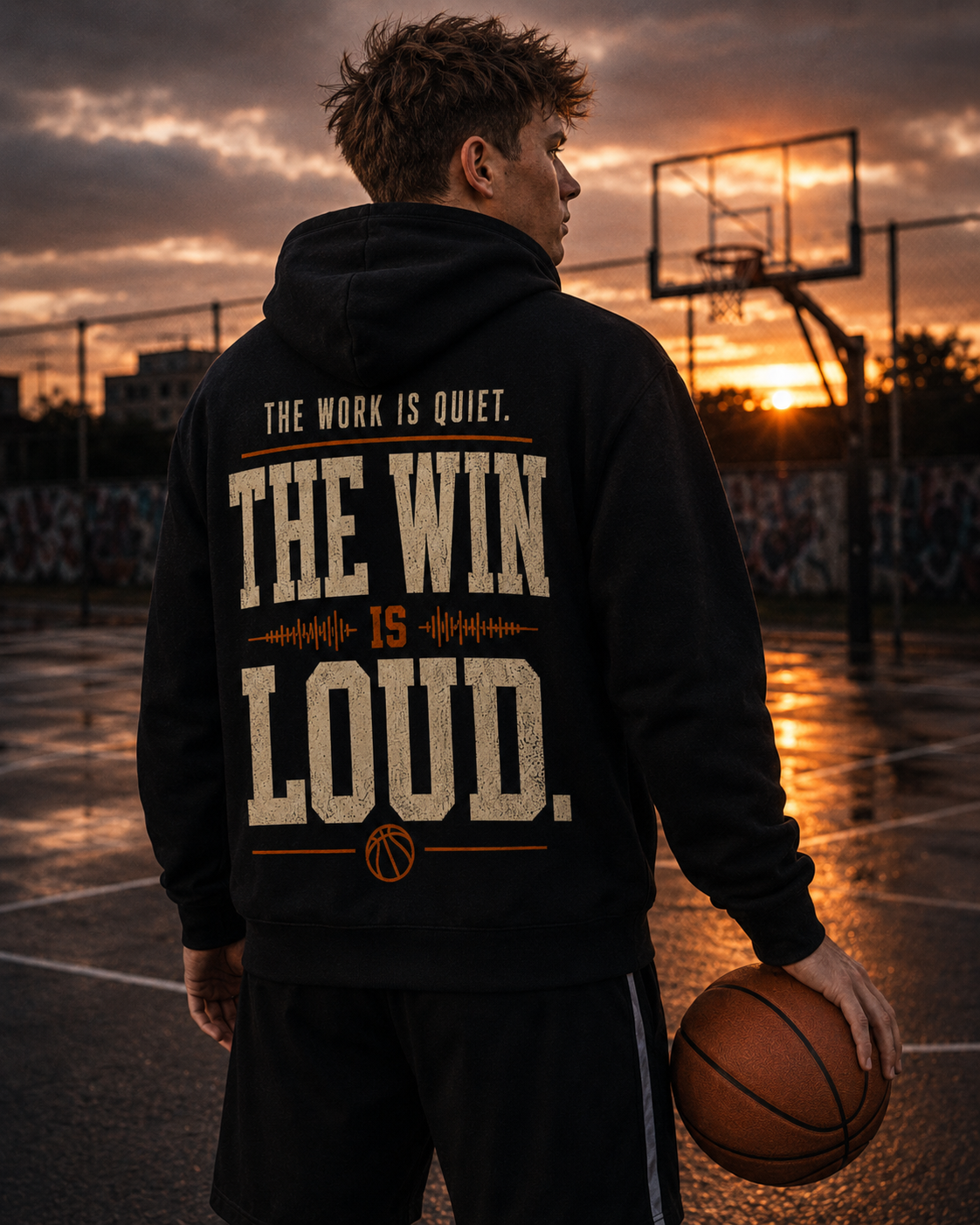 The Work Is Quiet. The Win Is Loud. Hoodie