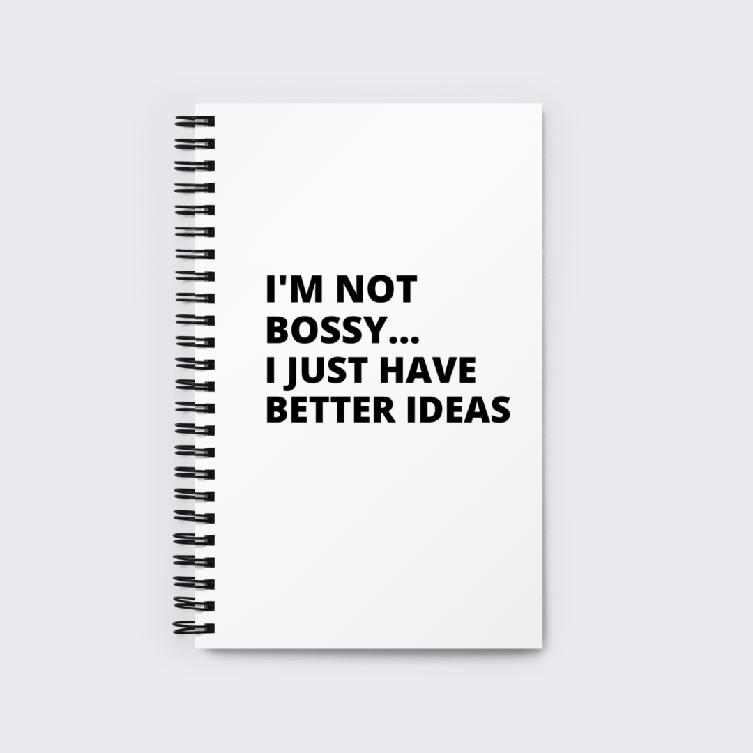 Bossy notebook