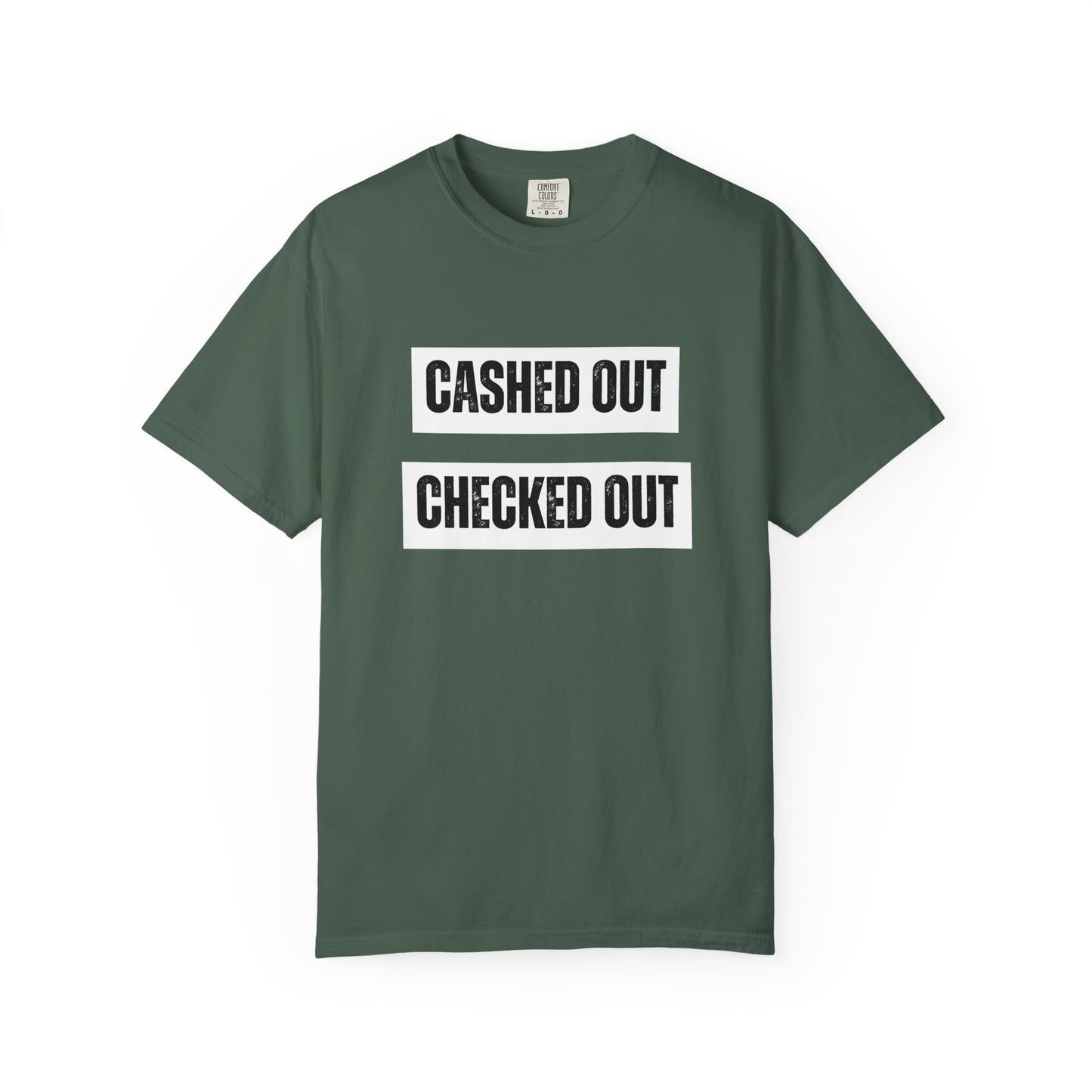 Cashed Out, Checked Out