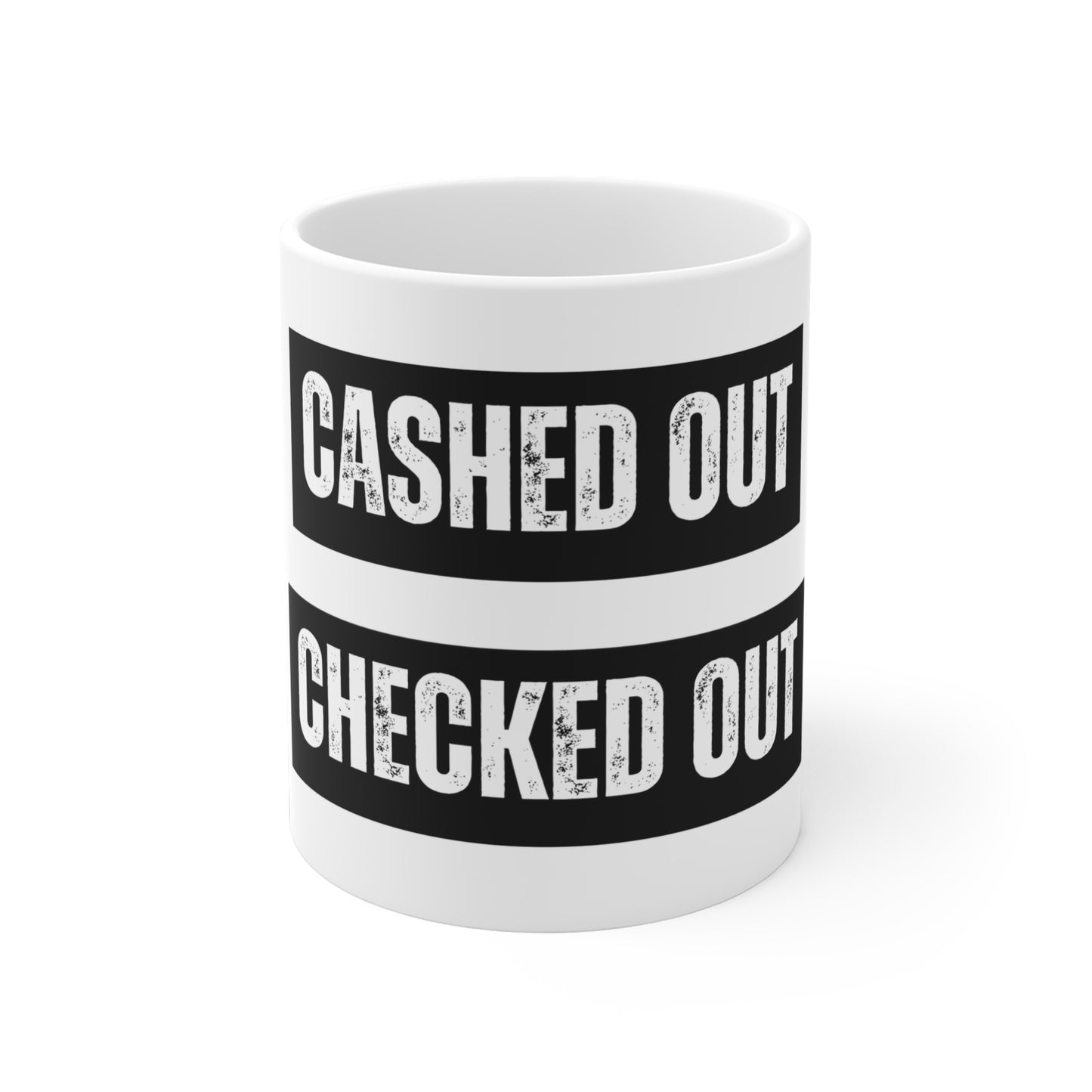 Checked Out Mug