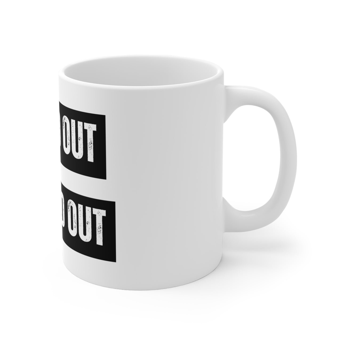 Checked Out Mug