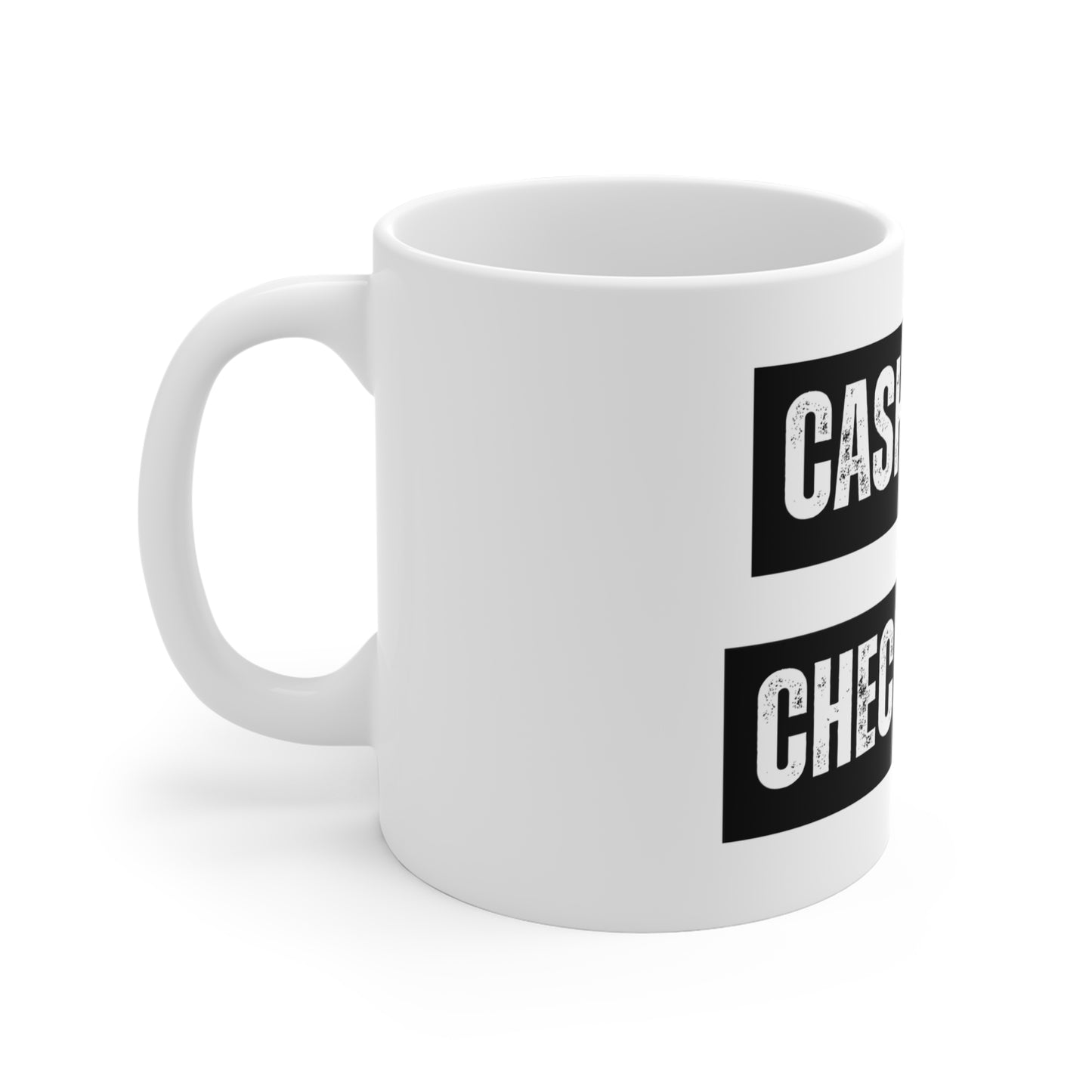 Checked Out Mug