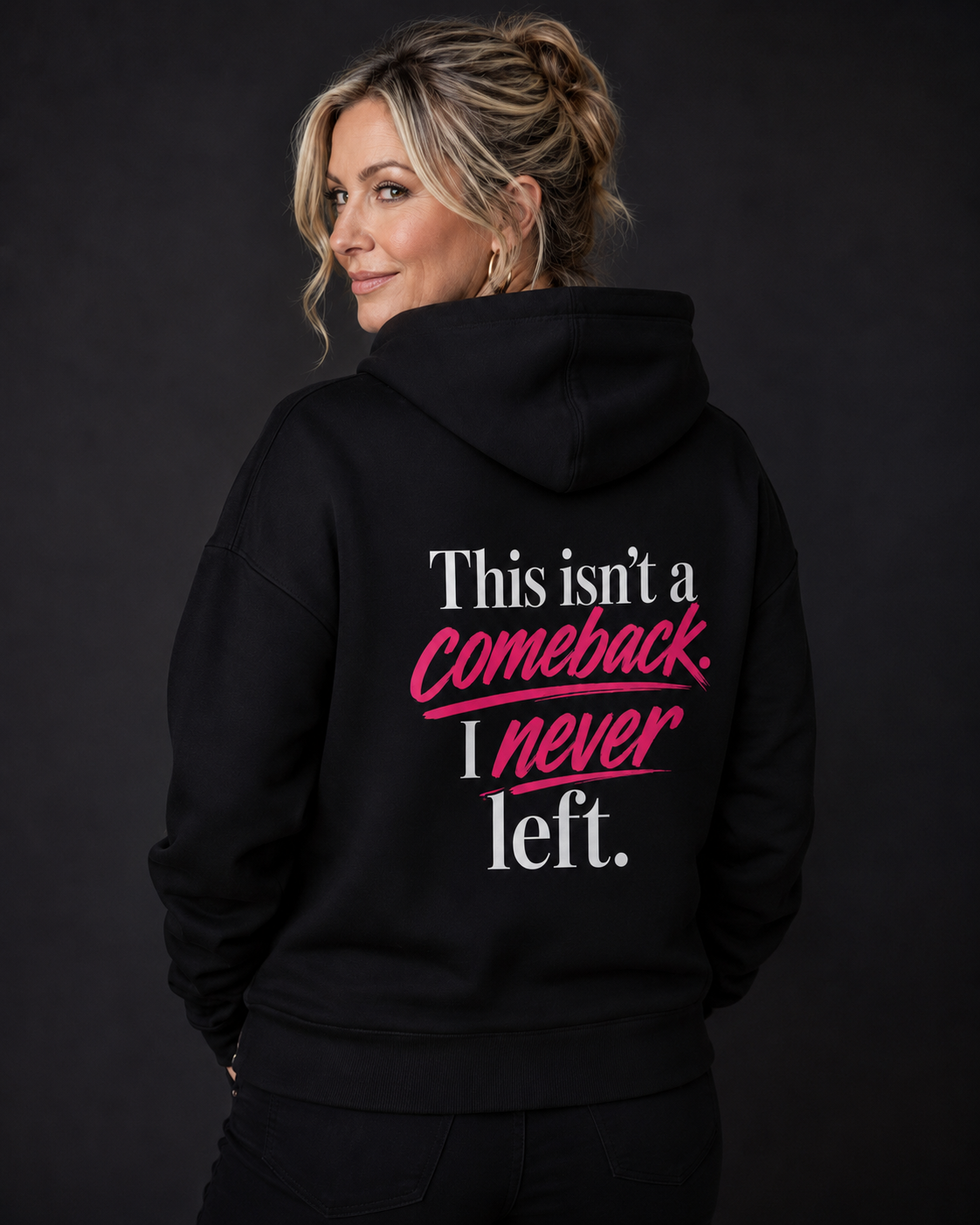This Isn’t a Comeback. I Never Left. Zip up Hoodie