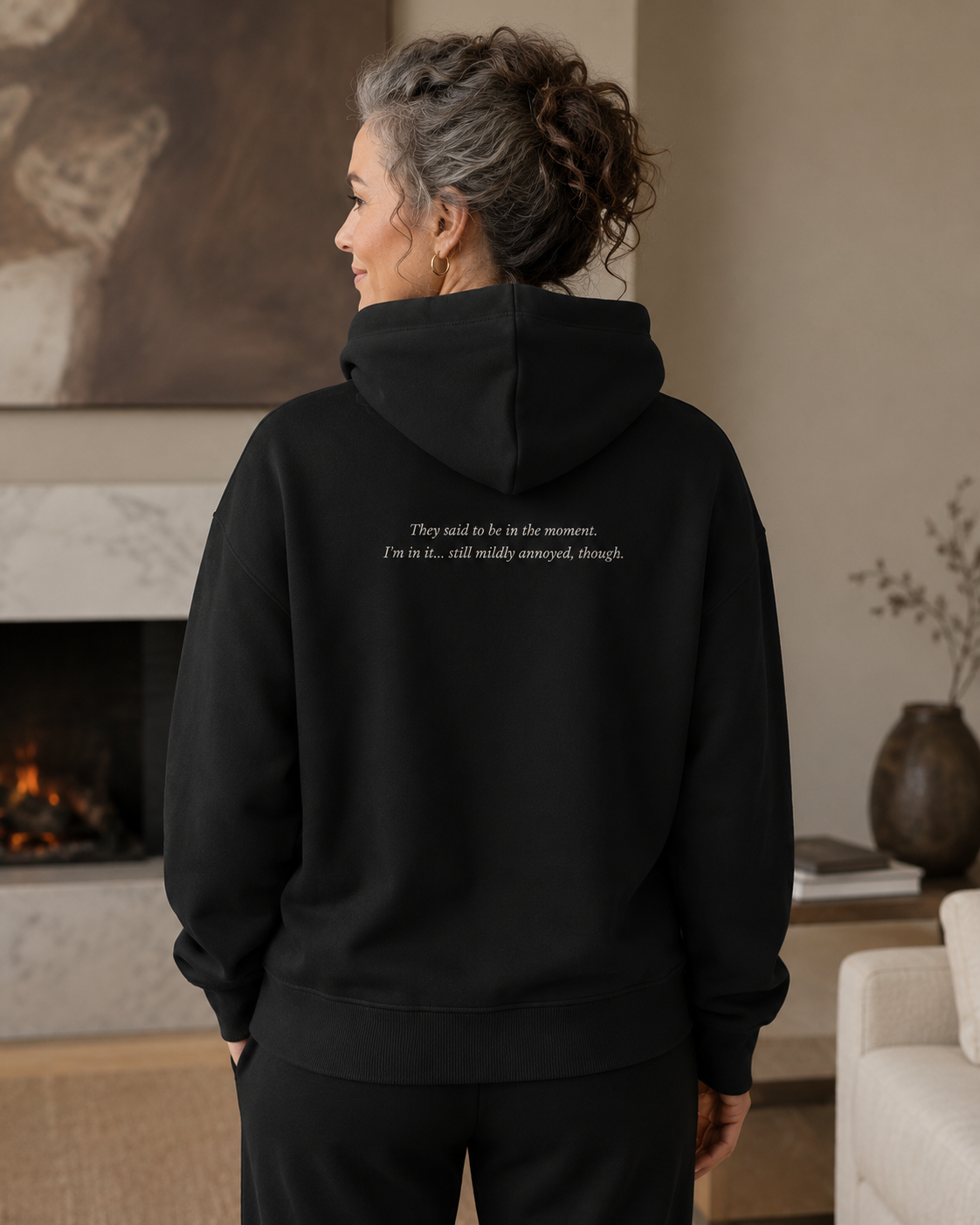 In the Moment Zip up Pocket Hoodie