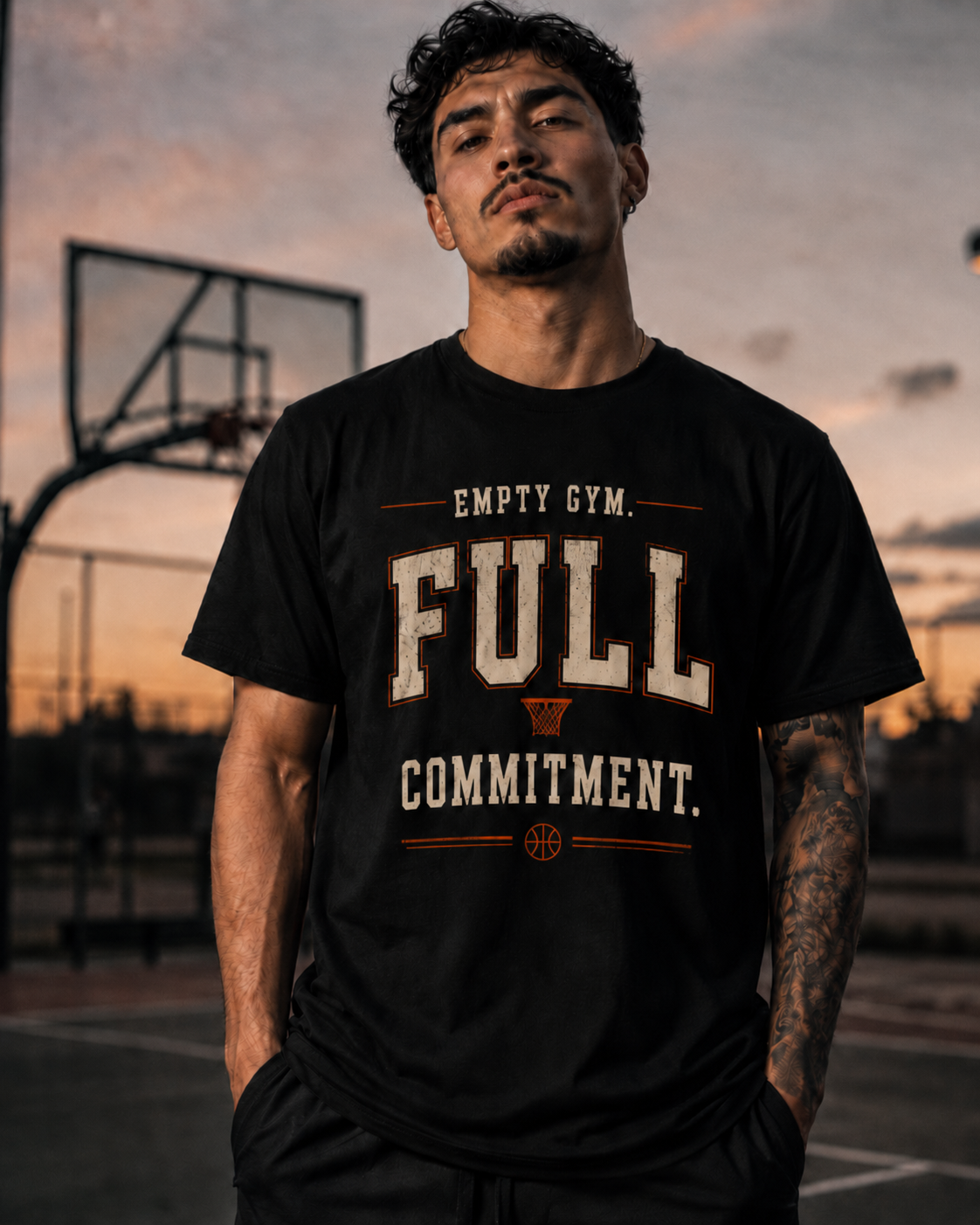 Empty Gym. Full Commitment. T-Shirt