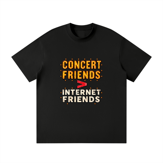 Concert Friends Crewneck T-Shirt